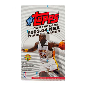 2003-04 Topps Basketball HTA Jumbo Hobby Box